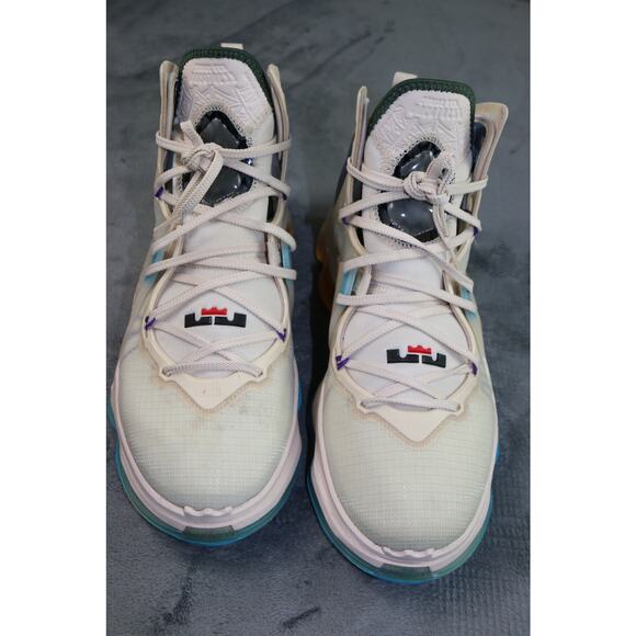 Nike LeBron 19 EP Lakers Cream Men\'s Size 12 Basketball Shoes Clean